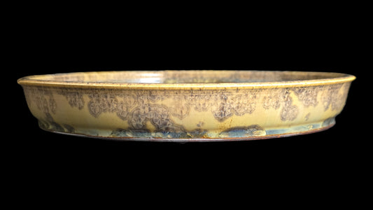 Bonsai Pot, Crystalline Round 2-26 - 9" X 1.5"