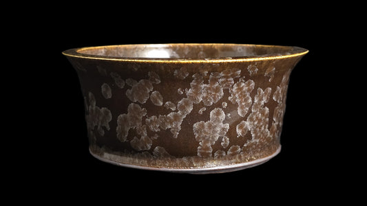 Bonsai Pot, Crystalline Round 2-26 - 5.75" X 2.75"