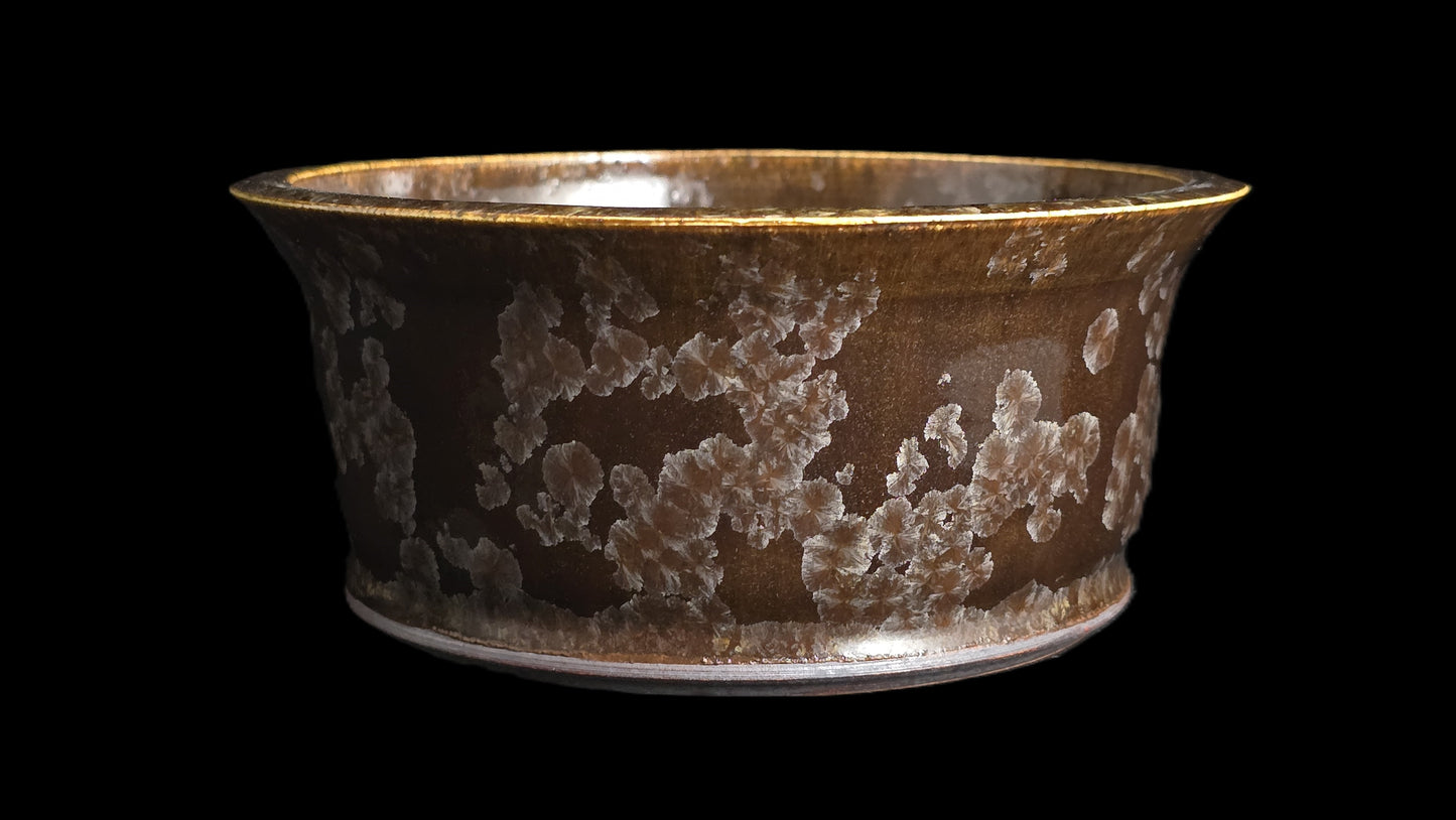 Bonsai Pot, Crystalline Round 2-26 - 5.75" X 2.75"