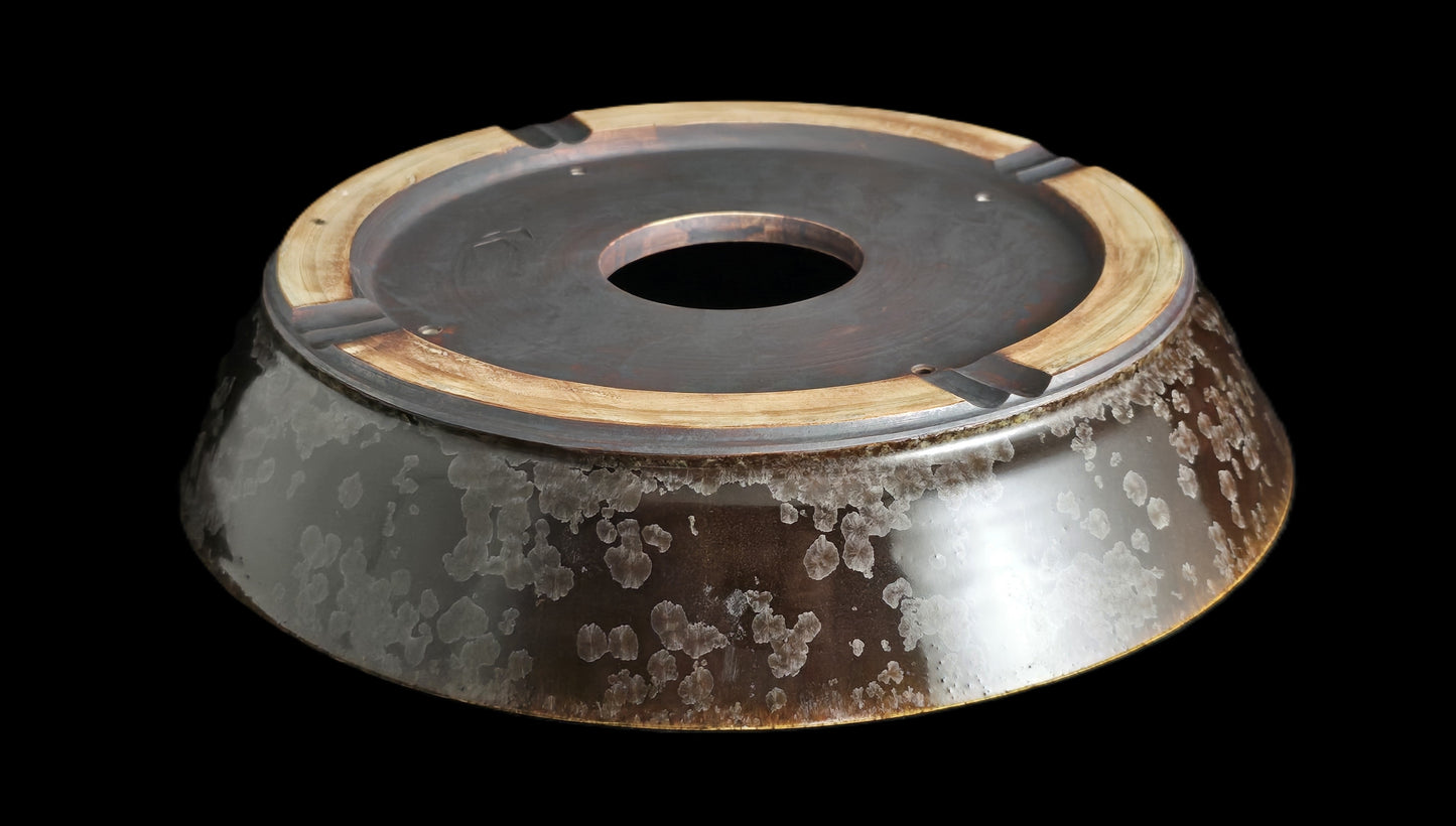 Bonsai Pot, Crystalline Round 2-26 - 13" X 2.5"