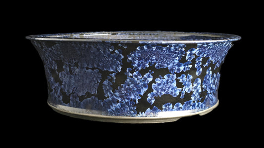Bonsai Pot, Crystalline Round 2-26 - 9.5" X 3.5"