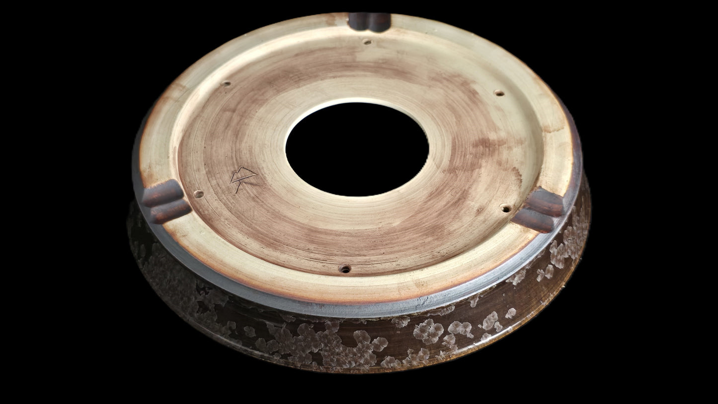 Bonsai Pot, Crystalline Round 2-26 - 10.5" X 1.5"