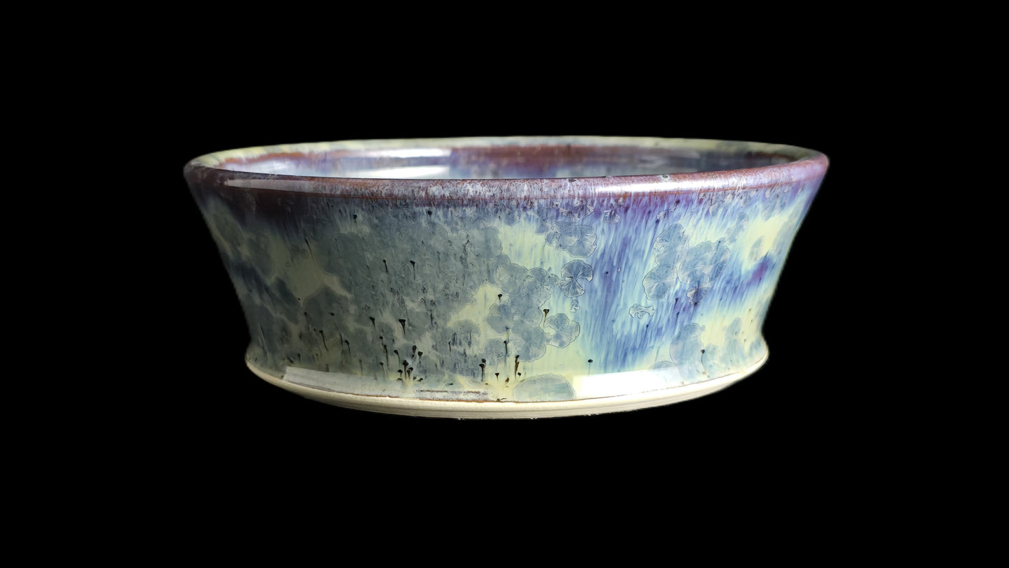 Bonsai Pot, Crystalline Round 2-26 - 6" X 2"