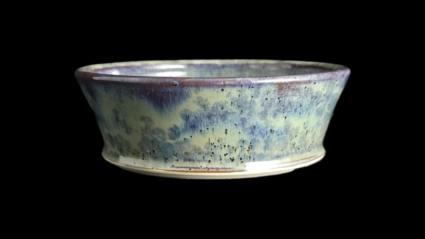 Bonsai Pot, Crystalline Round 2-26 - 6" X 2"