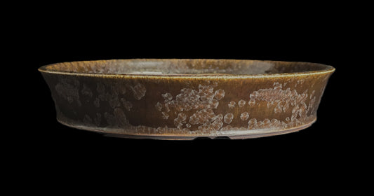 Bonsai Pot, Crystalline Round 2-26 - 9" X 1.75"