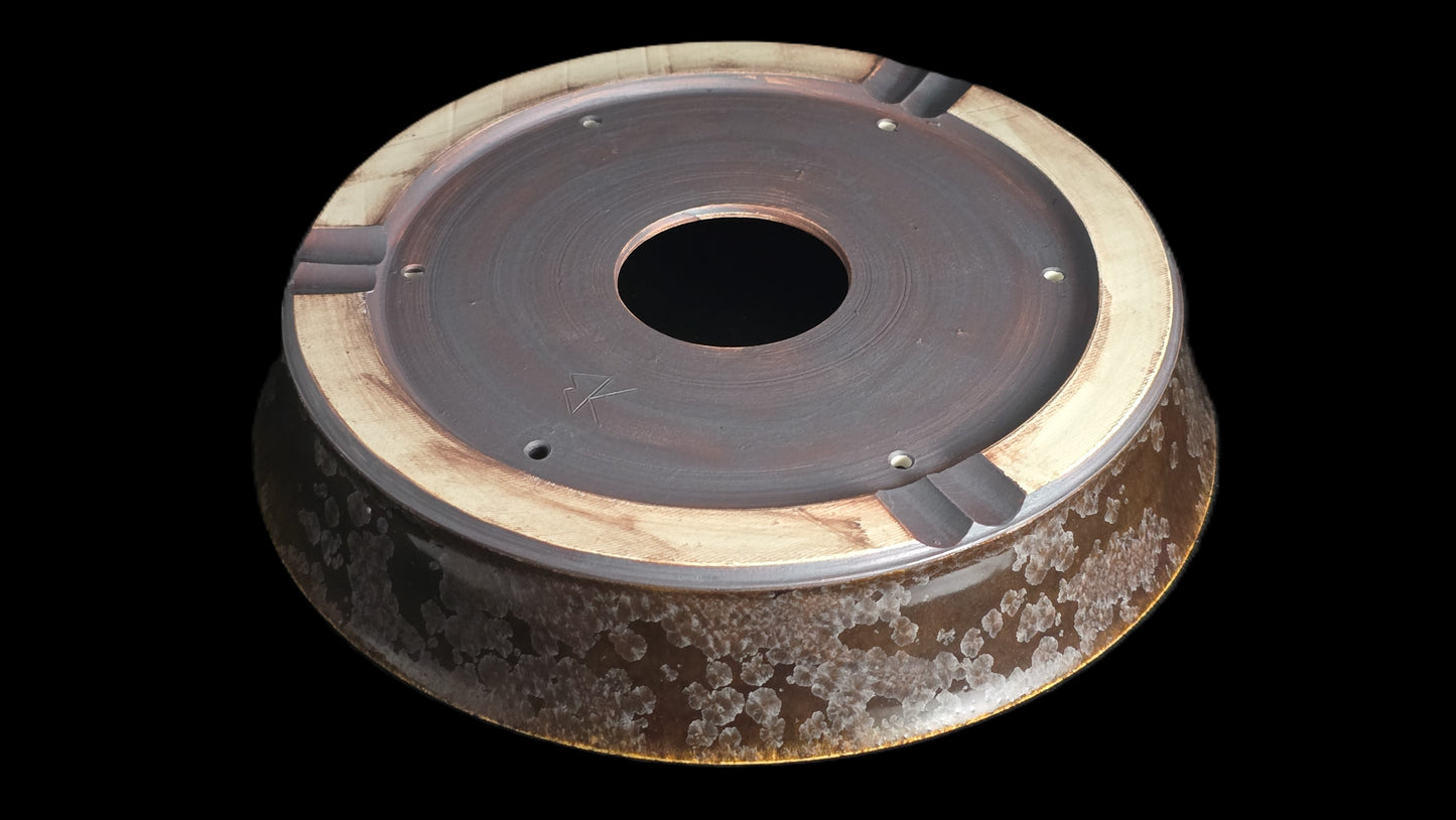 Bonsai Pot, Crystalline Round 2-26 - 9" X 1.75"