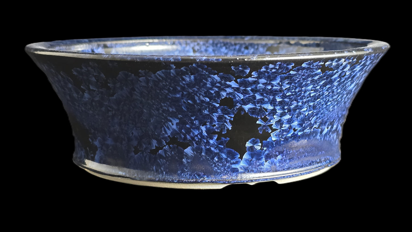 Bonsai Pot, Crystalline Round 2-26 - 6.75" X 2.25"