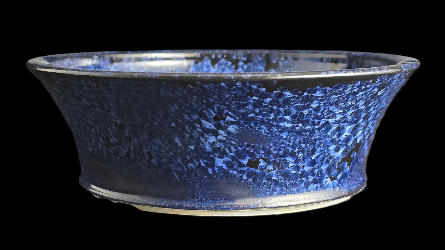 Bonsai Pot, Crystalline Round 2-26 - 6.75" X 2.25"