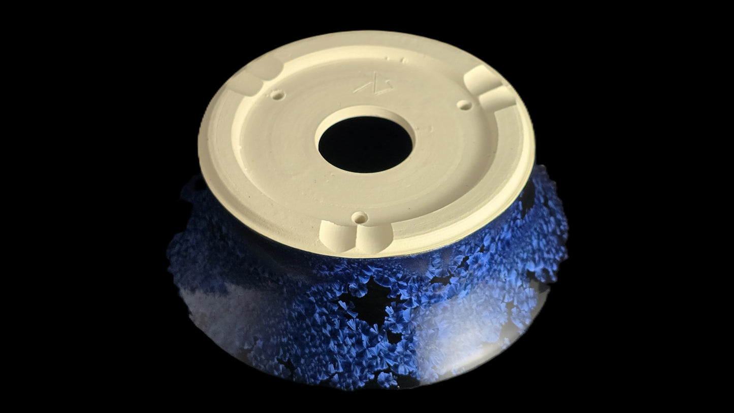 Bonsai Pot, Crystalline Round 2-26 - 6.75" X 2.25"