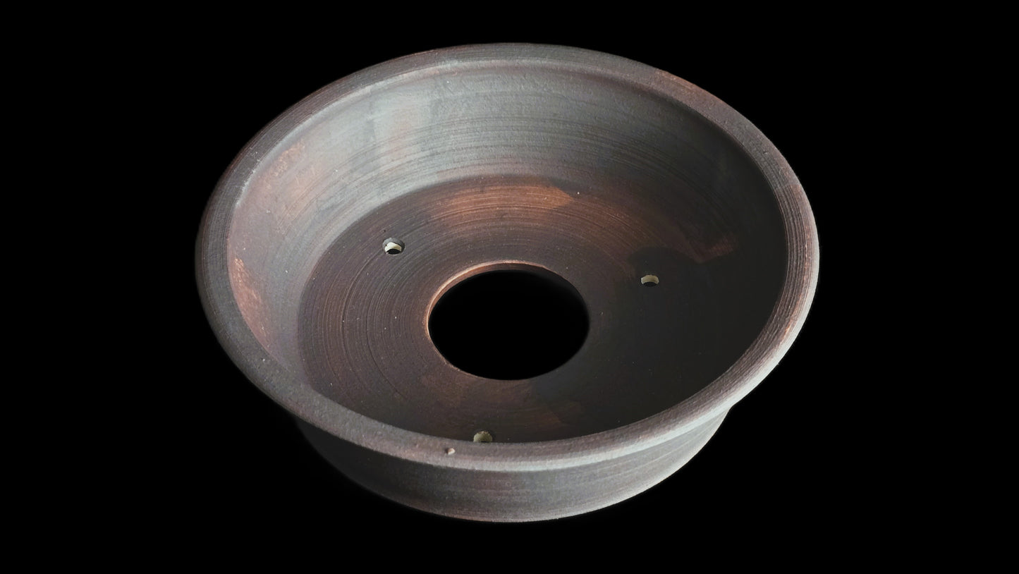 Bonsai Pot, Crystalline Round 2-26 - 5.75" X 1.5"