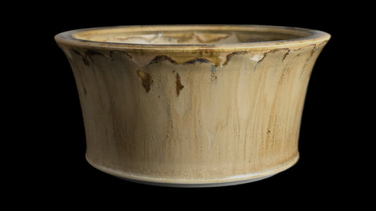 Bonsai Pot, Crystalline Round 2-26 - 10.5" X 1.5"