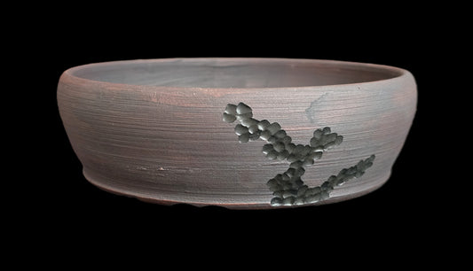 Bonsai Pot, Crystalline Round 3-26 - 6" X 2