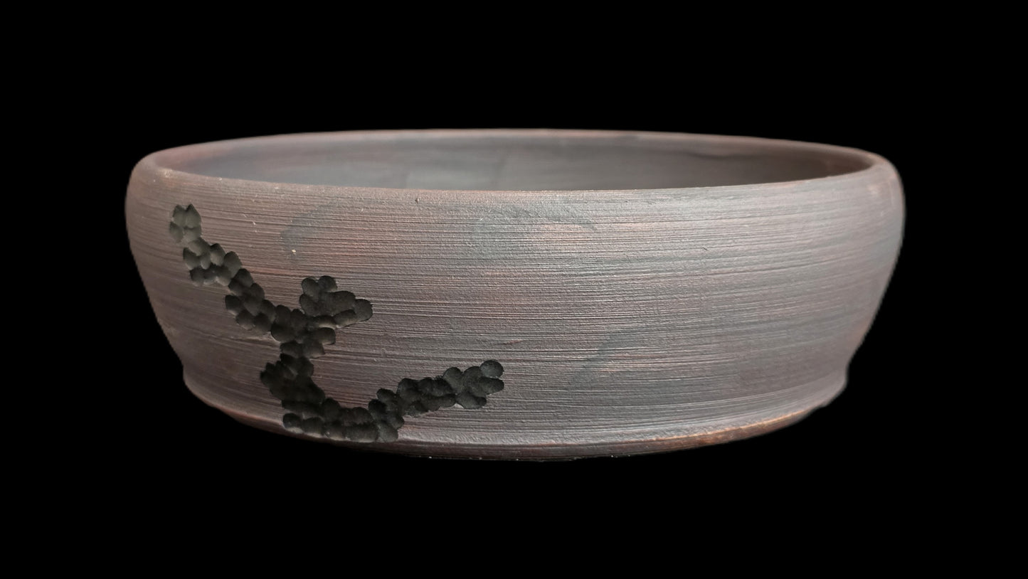 Bonsai Pot, Crystalline Round 3-26 - 6" X 2