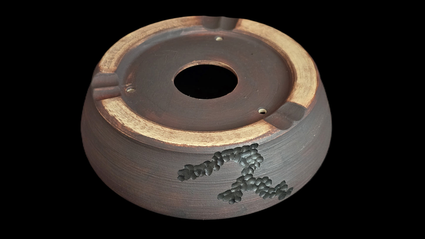 Bonsai Pot, Crystalline Round 3-26 - 6" X 2