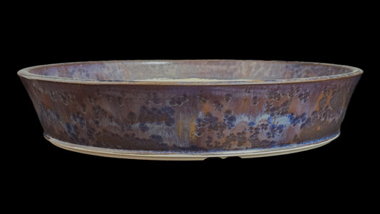 Bonsai Pot, Crystalline Round 3-26 - 11.25" X 2.25"