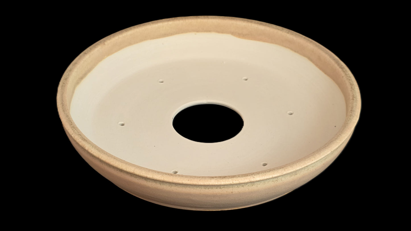Bonsai Pot, Crystalline Round 3-26 - 10" X 2"