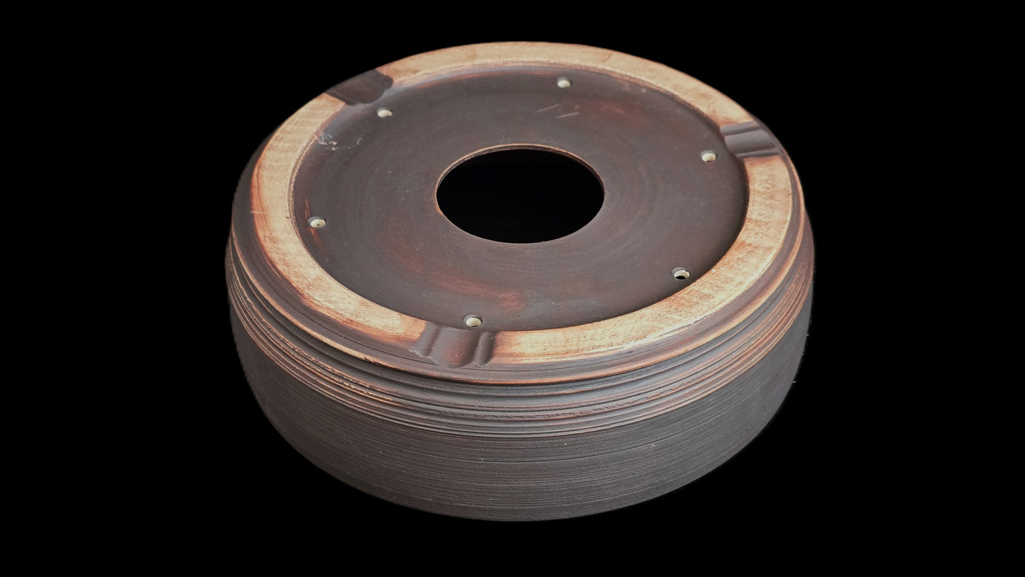 Bonsai Pot, Crystalline Round 3-26 - 7.5 X 2.25"