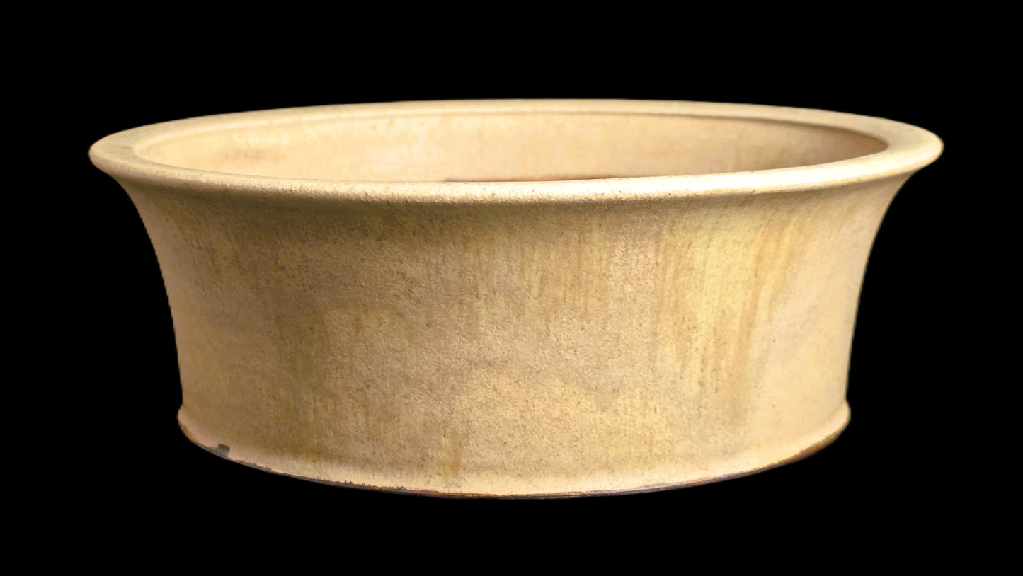 Bonsai Pot, Crystalline Round 3-26 - 8.5 X 3"