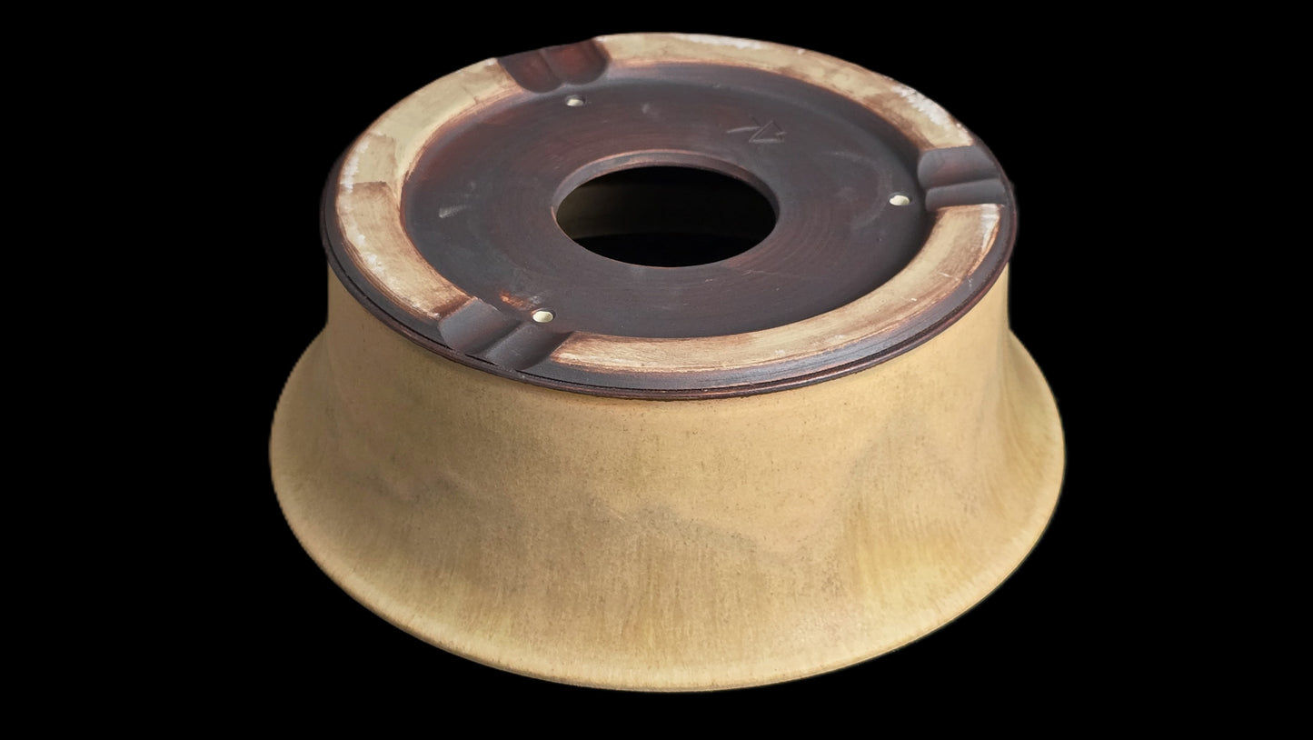 Bonsai Pot, Crystalline Round 3-26 - 8.5 X 3"