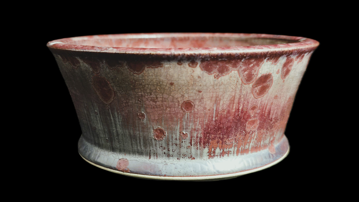 Bonsai Pot, Crystalline Round 3-26 - 5.5 X 2.25"