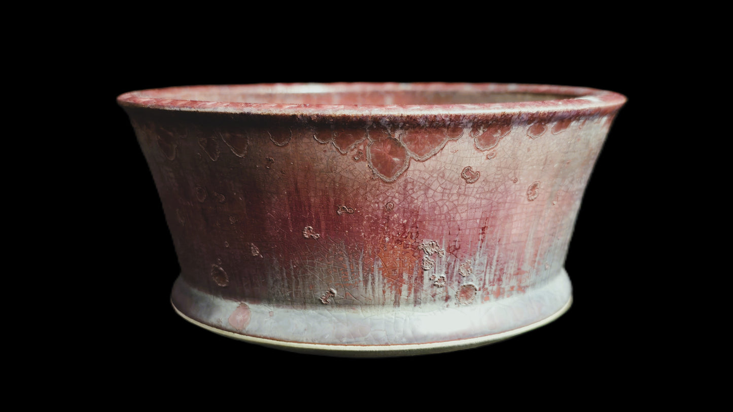 Bonsai Pot, Crystalline Round 3-26 - 5.5 X 2.25"