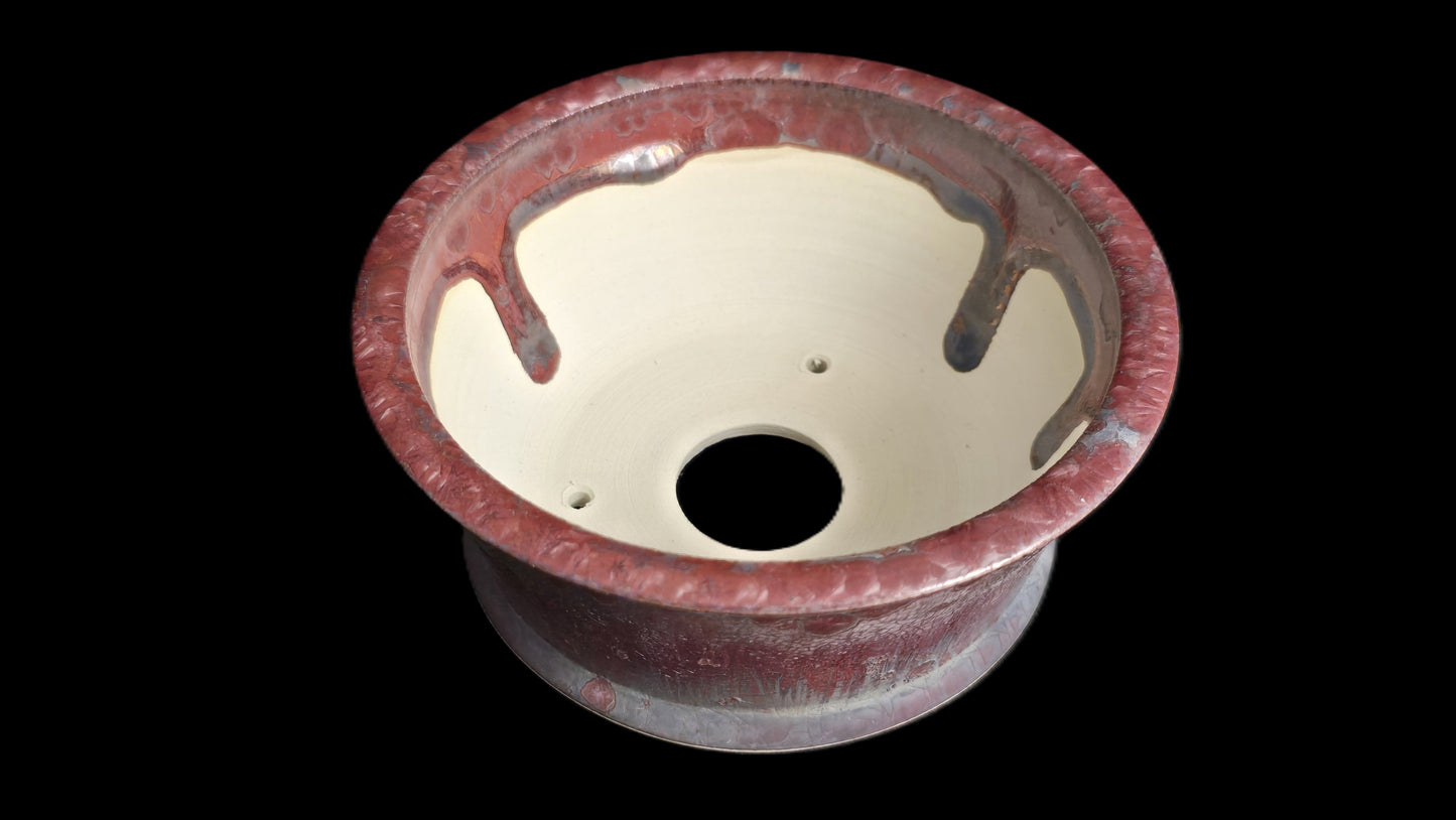 Bonsai Pot, Crystalline Round 3-26 - 5.5 X 2.25"