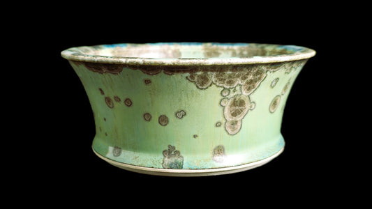 Bonsai Pot, Crystalline Round 3-26 - 5.25 X 2.25"