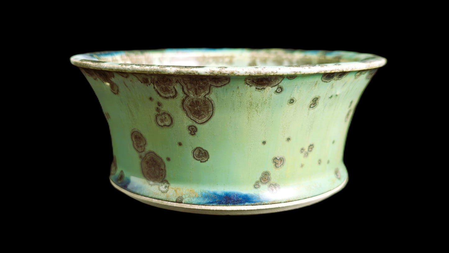 Bonsai Pot, Crystalline Round 3-26 - 5.25 X 2.25"