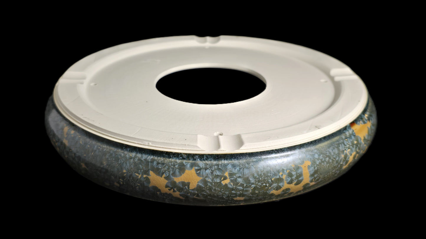 Bonsai Pot, Crystalline Round 3-26 - 10.5 X 1.75"