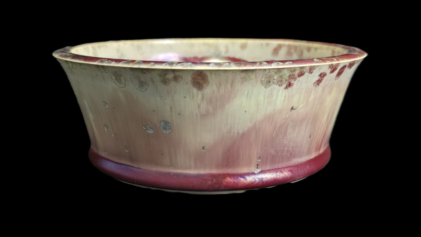 Bonsai Pot, Crystalline Round 3-26 - 6.25 X 2.5"