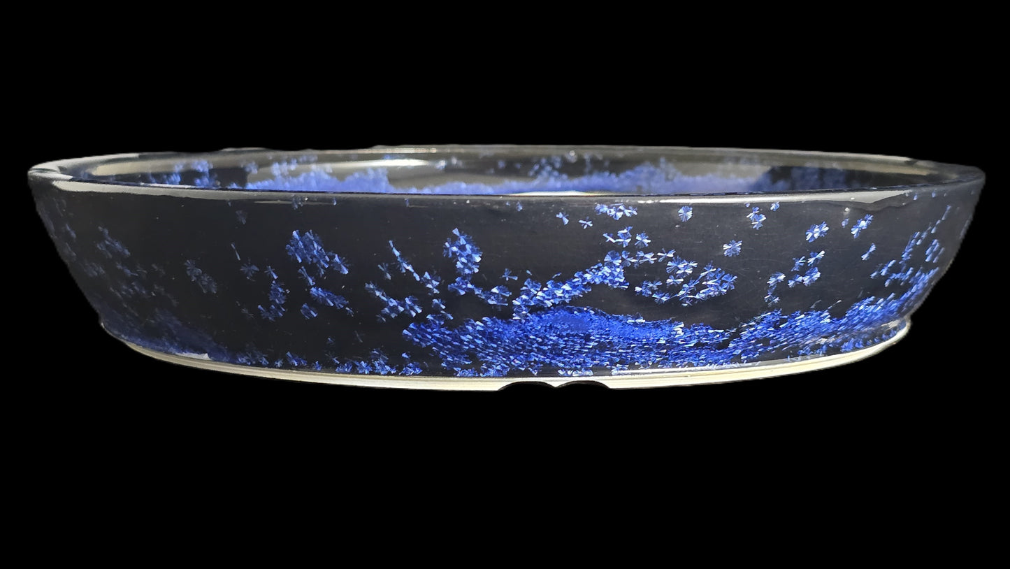 Bonsai Pot, Crystalline Round 3-26 - 10.25 X 2"