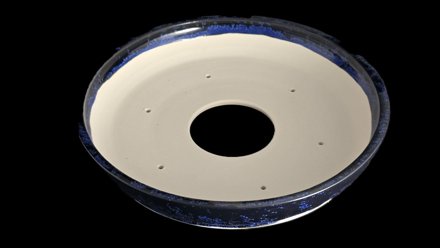 Bonsai Pot, Crystalline Round 3-26 - 10.25 X 2"