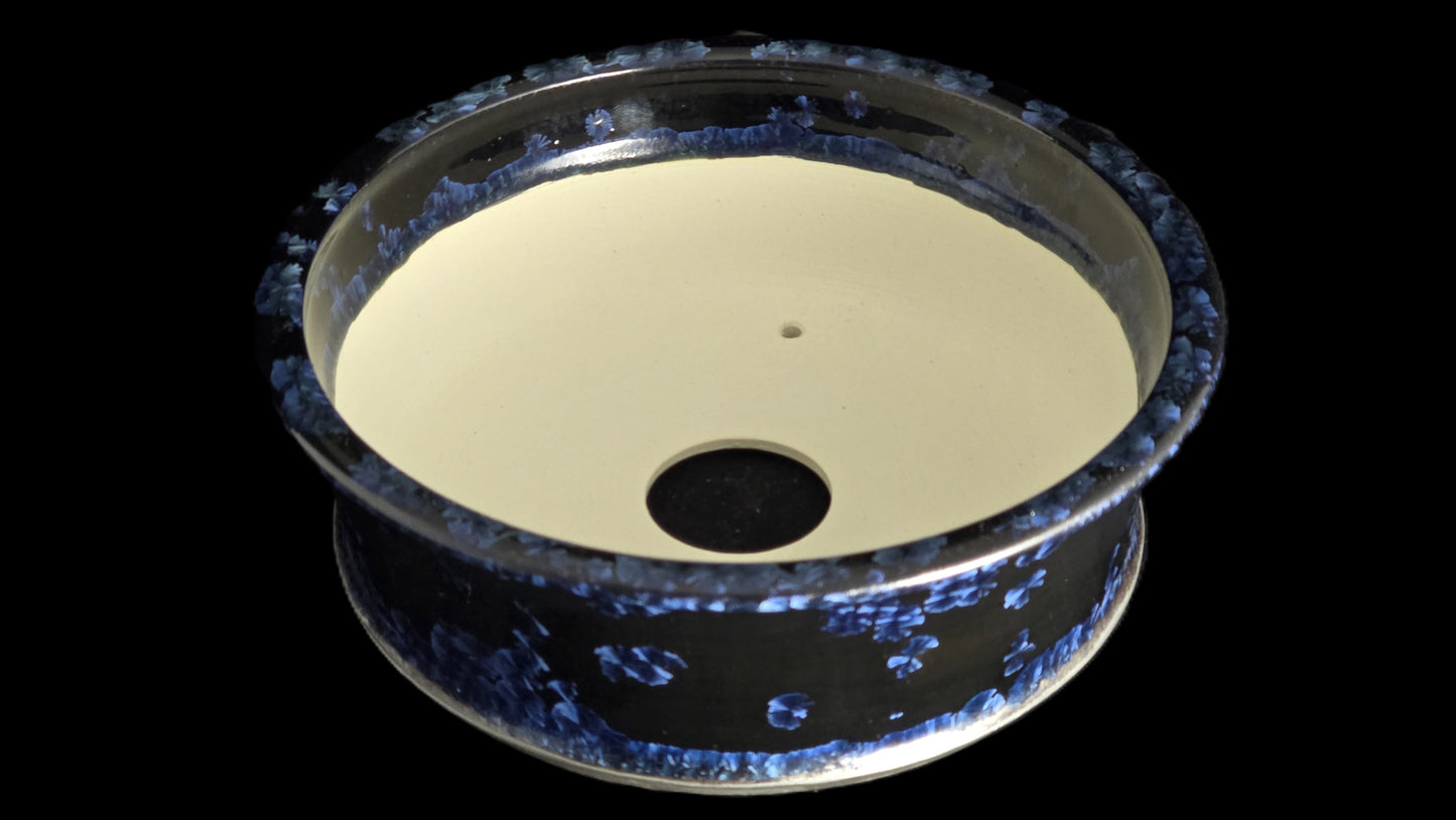 Bonsai Pot, Crystalline Round 3-26 - 7.25 X 2.5"