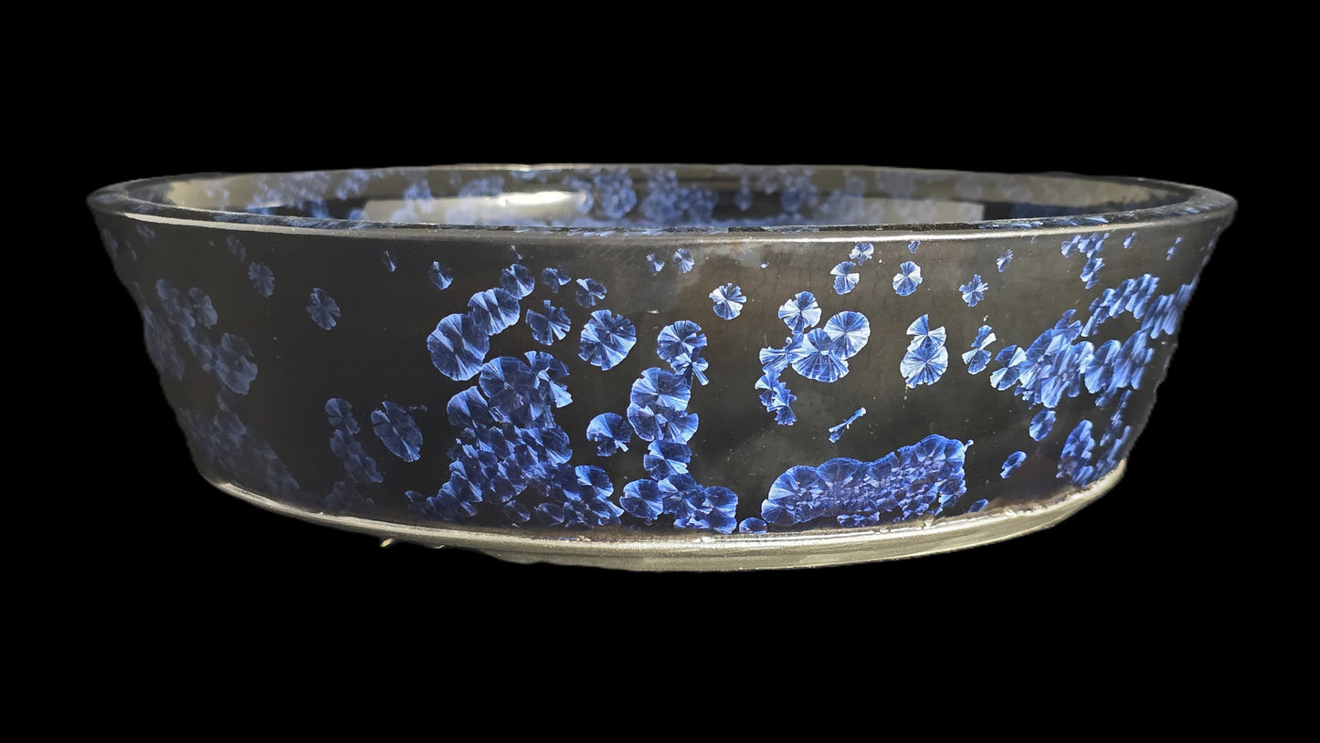 Bonsai Pot, Crystalline Round 3-26 - 10.5 X 2.75" (Copy)