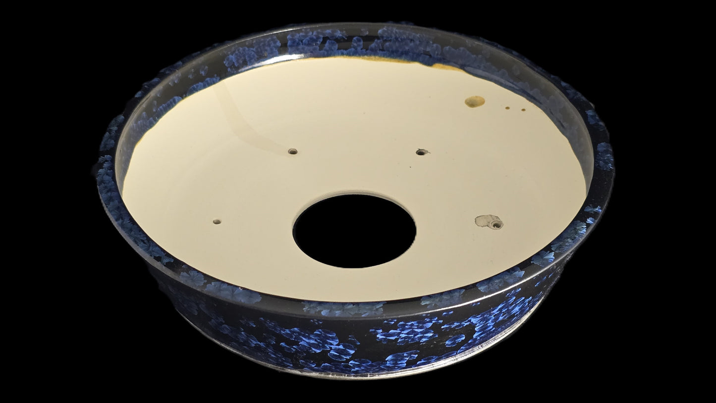 Bonsai Pot, Crystalline Round 3-26 - 10.5 X 2.75" (Copy)