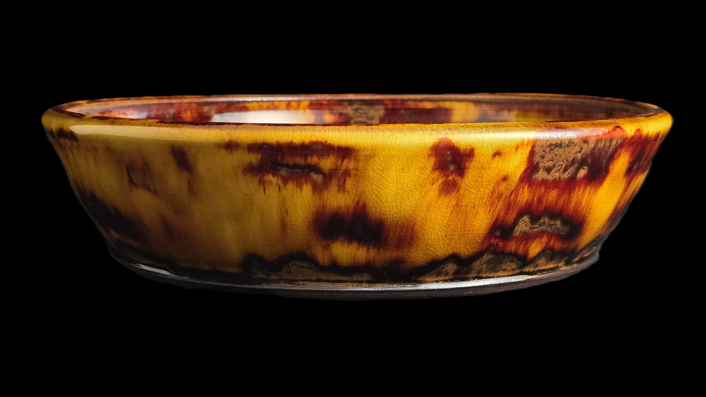 Bonsai Pot, Crystalline Round 4-26 - 10 X 2.75"