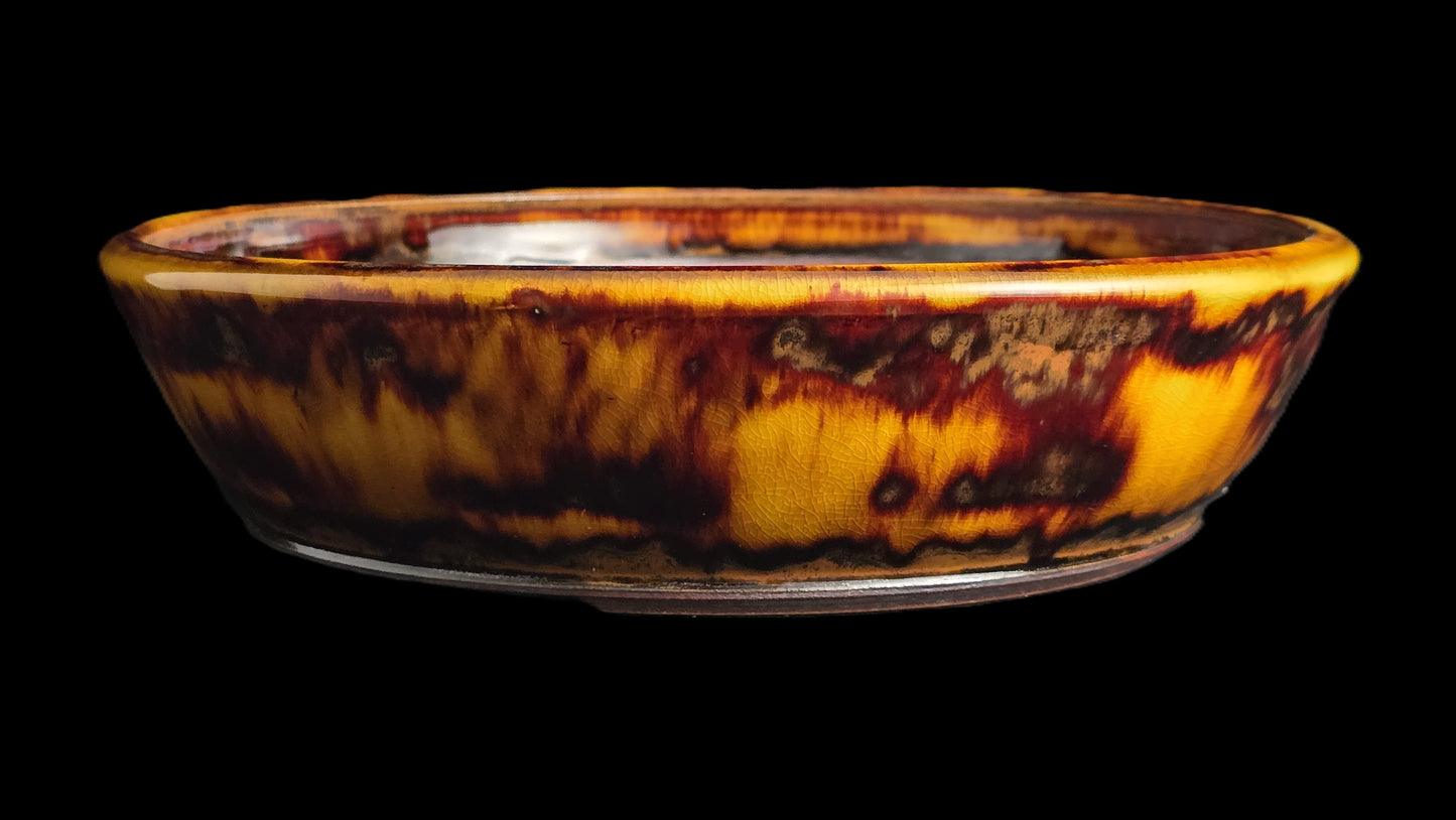 Bonsai Pot, Crystalline Round 4-26 - 10 X 2.75"