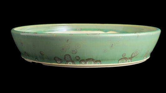 Bonsai Pot, Crystalline Round 4-26 - 9.25 X 2"