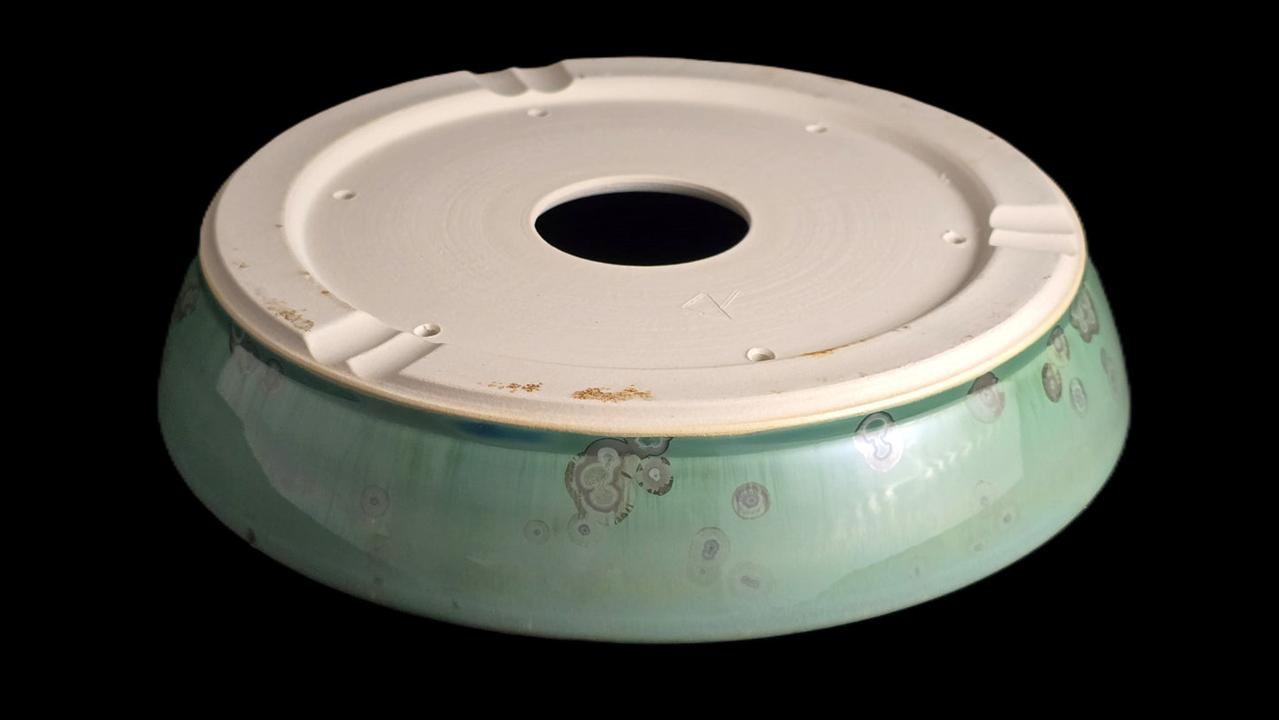 Bonsai Pot, Crystalline Round 4-26 - 9.25 X 2"
