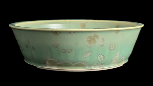 Bonsai Pot, Crystalline Round 4-26 - 8 X 2.25"