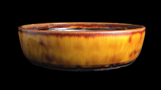 Bonsai Pot, Crystalline Round 4-26 - 10 X 2.75"
