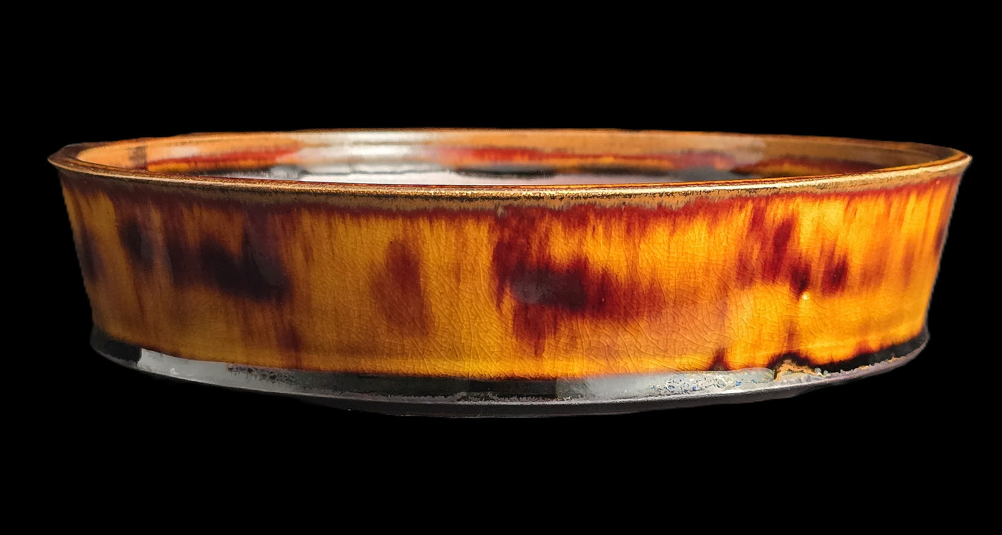 Bonsai Pot, Lava Round 4-26 - 9 X 2"