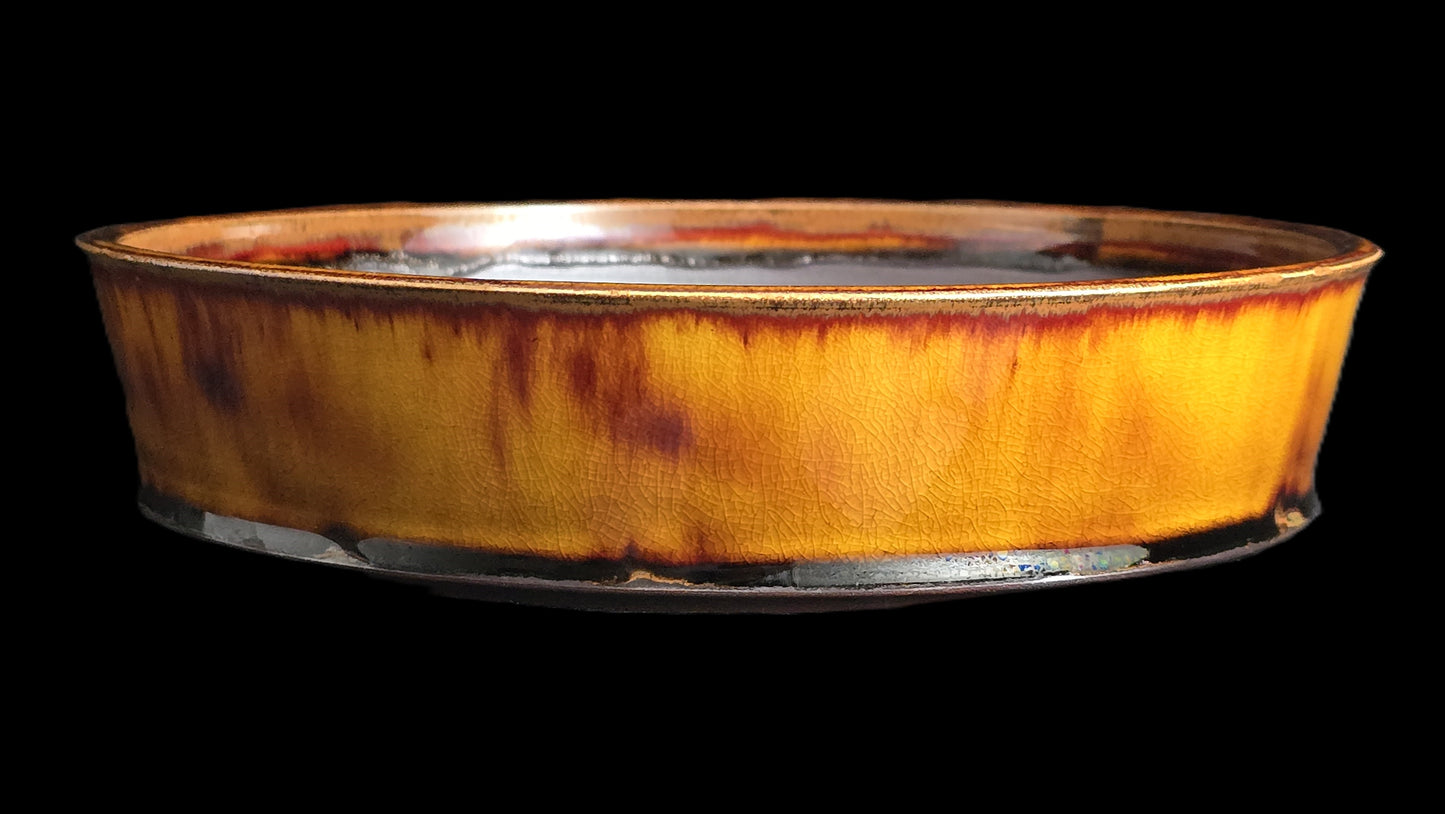 Bonsai Pot, Lava Round 4-26 - 9 X 2"