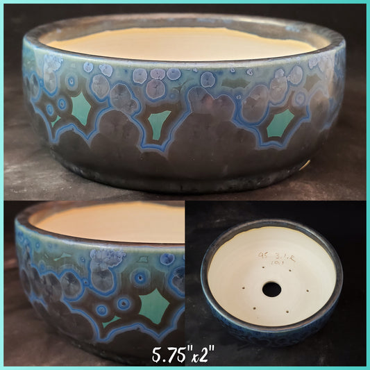 Bonsai Pot Round 8-23-1230 [5.75"x2"]