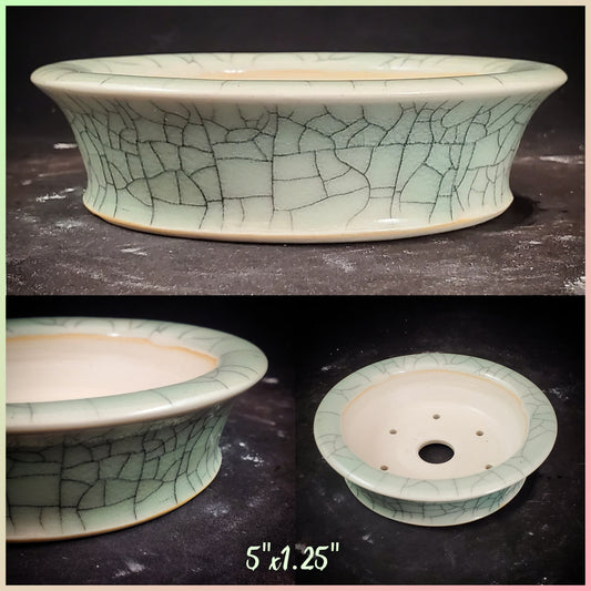 Bonsai Pot Round 8-23-1231 [5"x1.25"]