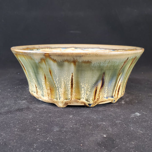 Bonsai Pot Round 3-23-1065 [6.5x2.5]